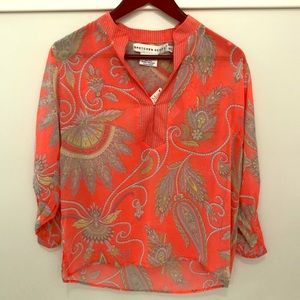 Boutique resort wear sheer shirt - Never worn!